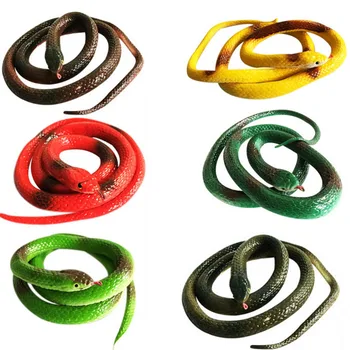 

Simulation Soft Scary Fake Snake Horror Toy Tricky Funny Spoof Toys For Halloween Party Event