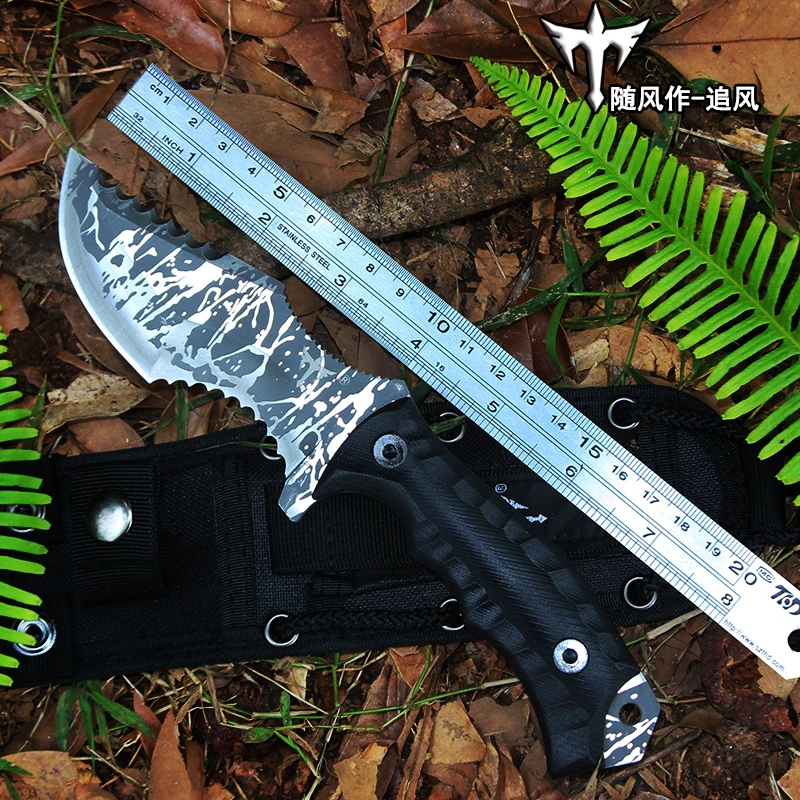 Hoge Kwaliteit Leger Survival Mes Hoge Hardheid Wildernis Messen