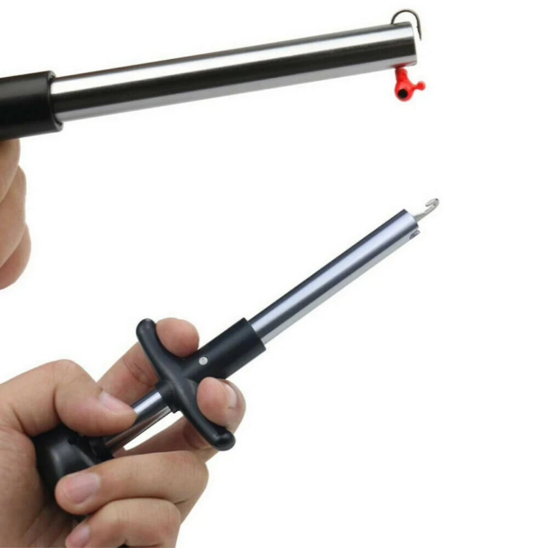 

HOT Easy Fishing Hook Remover Fishing Tool Minimizing The Injuries Tools Tackle HV99