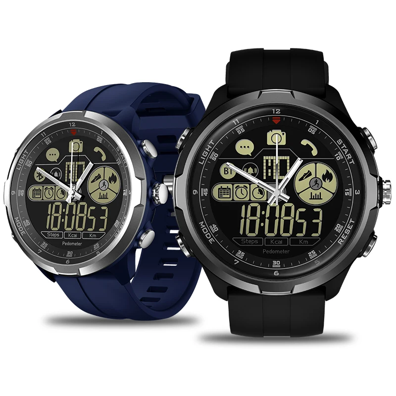 

Zeblaze VIBE 4 HYBRID Rugged Men Smart Watch , 18 Months Using Time , 1.24inch 50M Waterproof Sports Pedometer Intelligent Watch