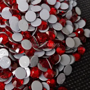 

6mm lt siam color of hot fix austrian 16 cutting facets stones 288 pcs per pack wholesale 6A quality grade extremely shiny 288