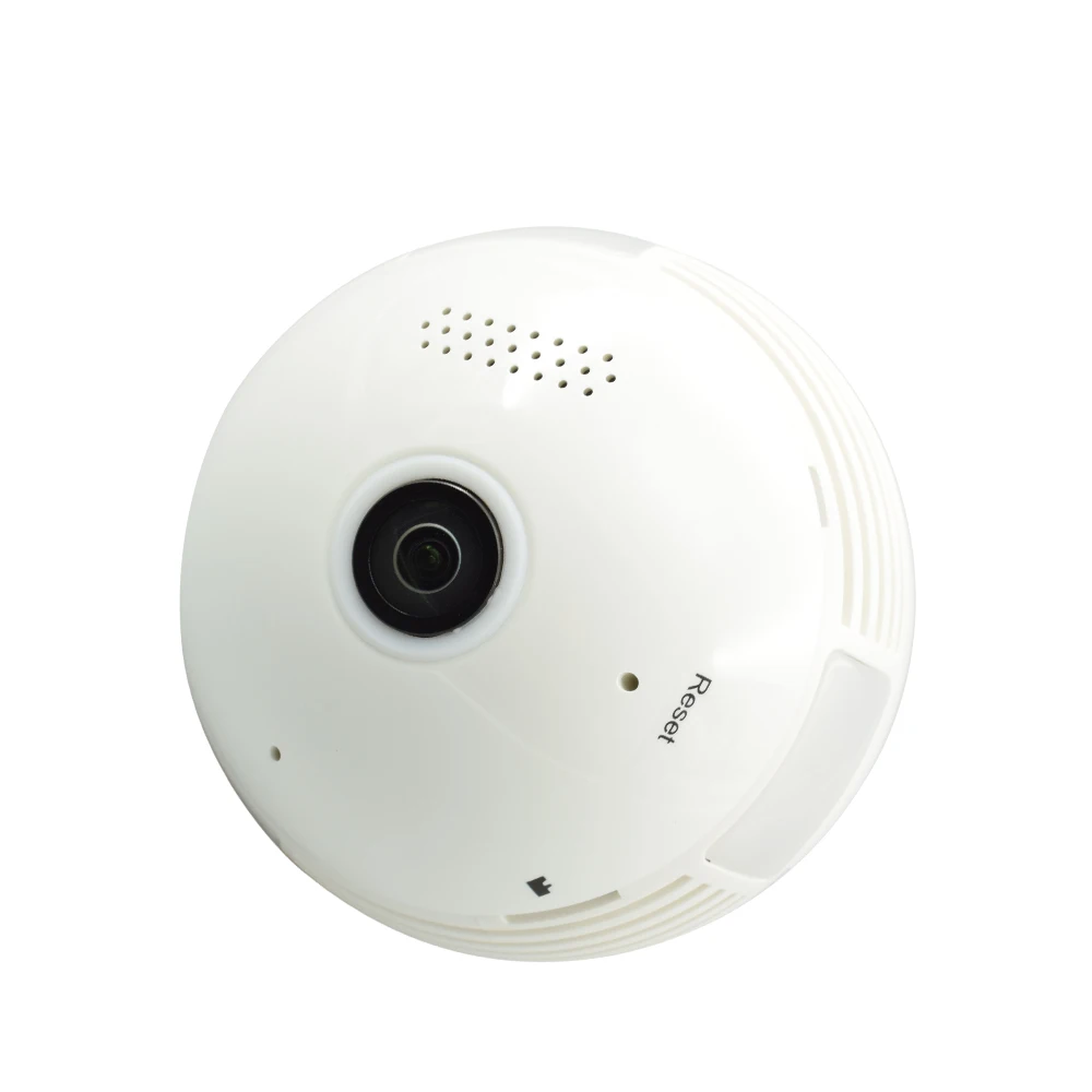 1.3MP лампа беспроводная IP камера панорамная Wi Fi рыбий глаз WIFI 360 градусов Мини CCTV