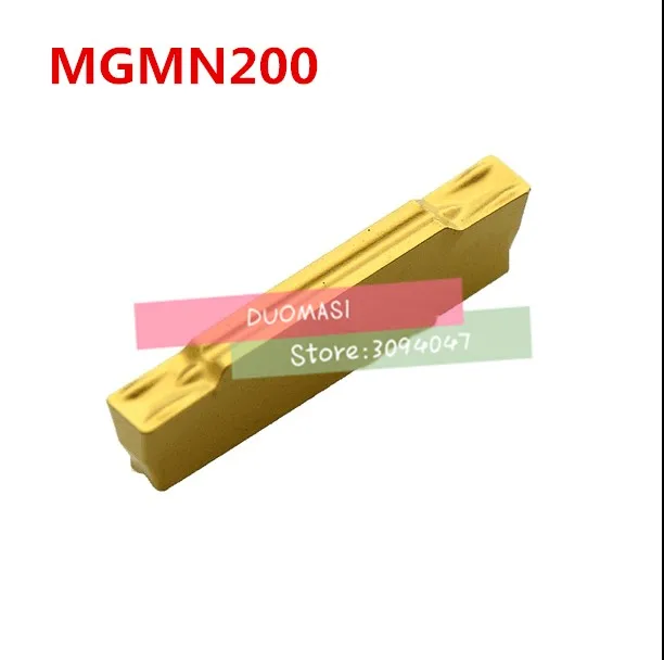 

10PCS MGMN200-G carbide turning insert ,Cutting inserts, Factory outlets,the lather,cnc,for Grooving Holder MGEHR & MGIVR