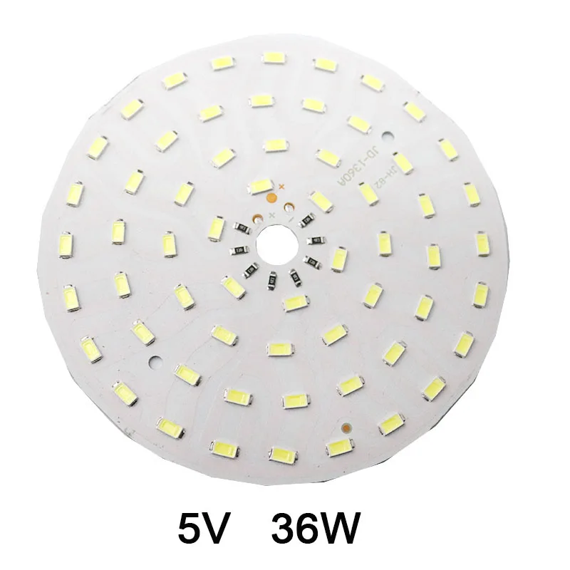 10 шт./лот 5 в светодиодный источник SMD5730 PCB светильник 100LM/W лампа 3 Вт 5 Вт 7 Вт 9 Вт 12 Вт 15 Вт 18 Вт 24 Вт 36 Вт Светодиодный светильник для кемпинга/Домашний Светильник ing