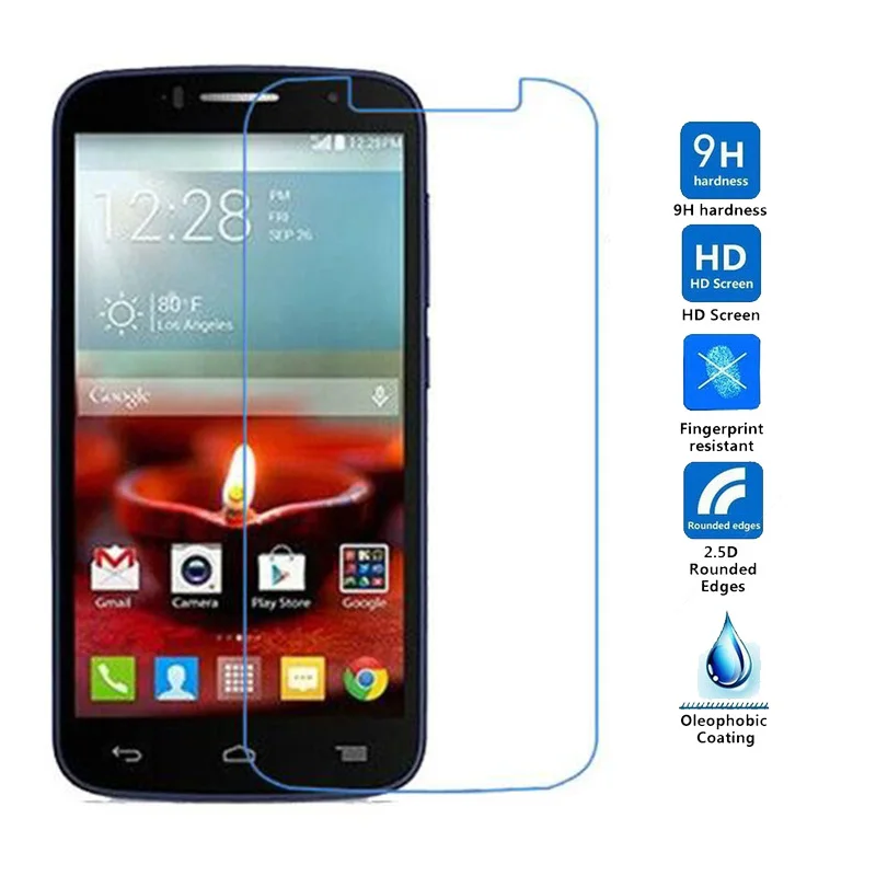 9H Premium Screen Protector Tempered Glass for Alcatel One Touch C7 7040 7040D 7041D OT7040D OT 7040E 7040F Protective Film | Мобильные