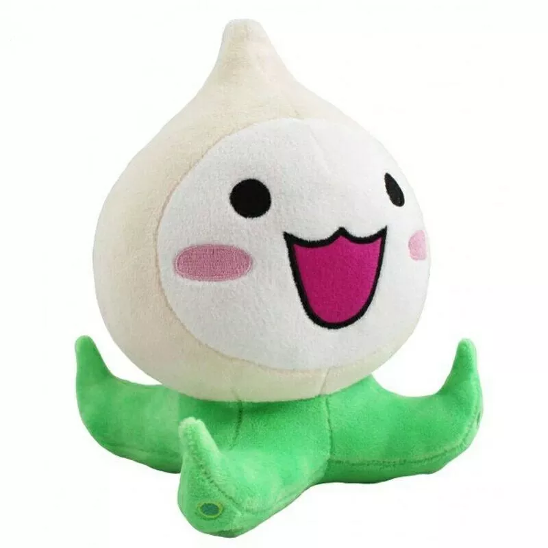 1PC 20CM Over Recreation Watch Pachimari Plush Toys Delicate OW Onion Small Squid Stuffed Plush Doll Cosplay Motion Determine Youngsters Toy