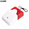 1Sets Mini Wired Strobe Siren Durable 12V Sound Alarm Strobe Flashing Red Light Sound Siren Home Security Alarm System 115dB ► Photo 1/6