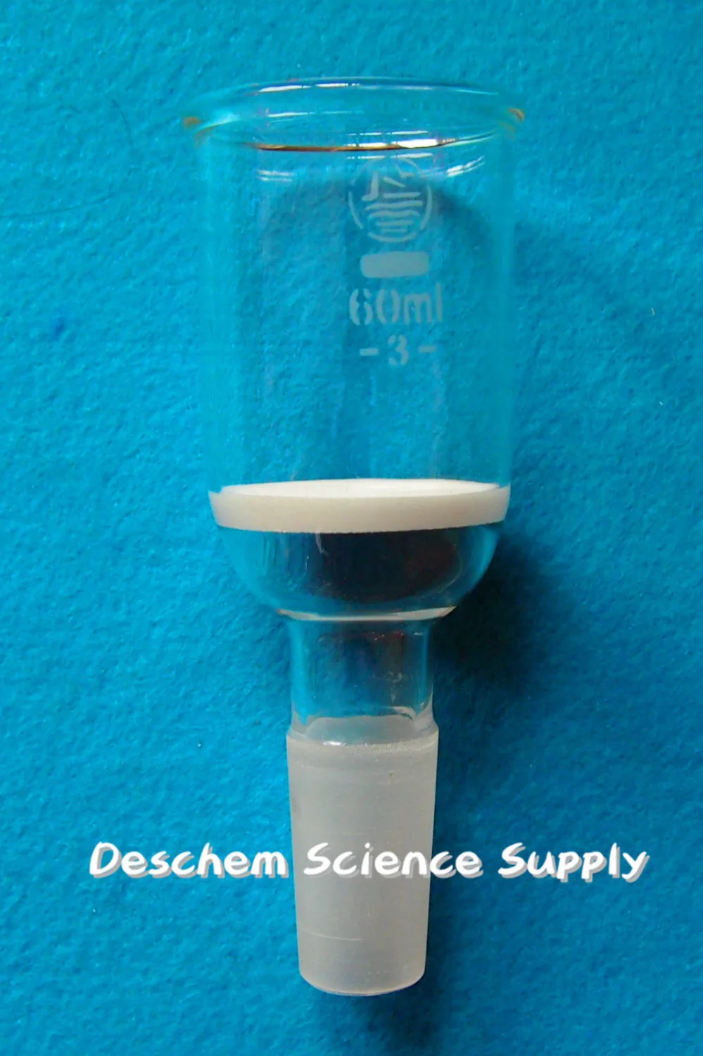 

60ml,24/40,Glass Buchner Filtration Funnel,3# Coarse Filter,Ground Joint