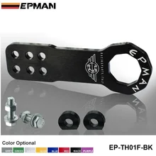 Универсальный Все модели автомобиля трейлер крюк алюминиевый буксировочный крюк Буксировочный гоночный передний EP-TH01F