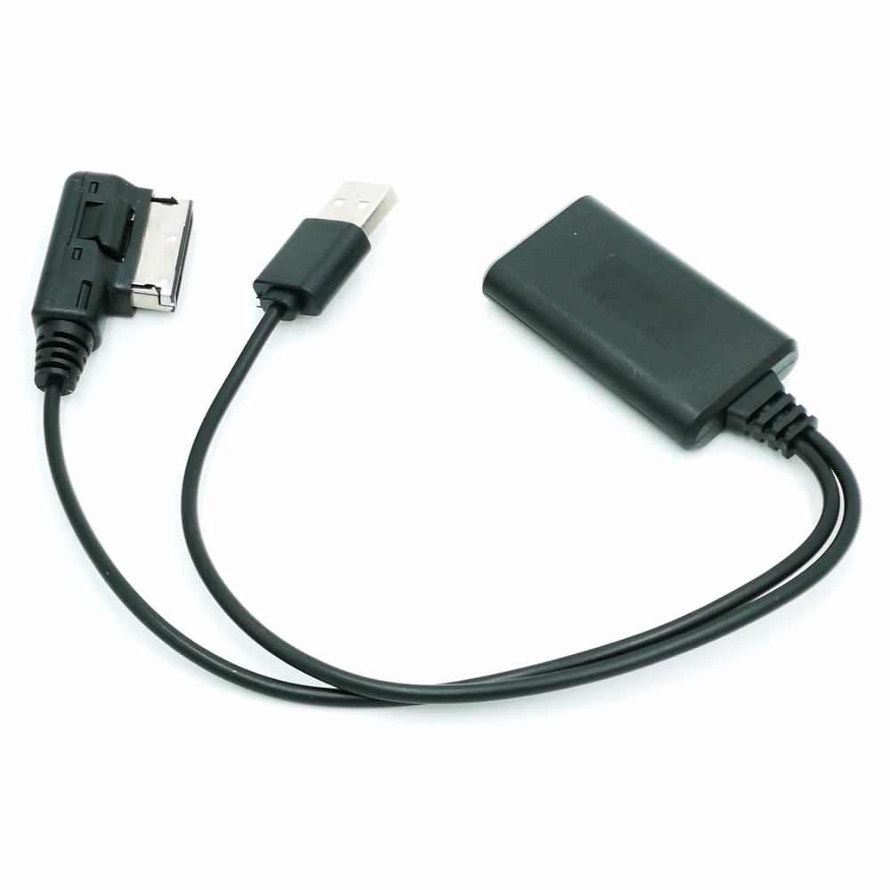

Bluetooth Module USB AUX Receiver Cable Adapter for Audi A4 8K A5 8T A8 A6 Q7 7L AMI MMI 2G Interface Wireless A2DP Audio Input