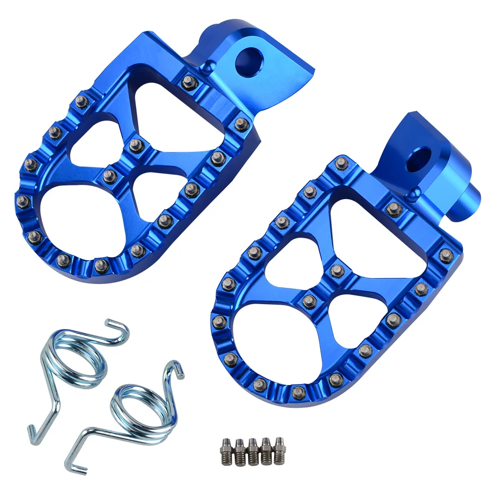 Широкие подножки для мотоцикла MX педали Yamaha YZ 65 85 125 250 125x 250X 250F 250FX 450F 450FX WR250F