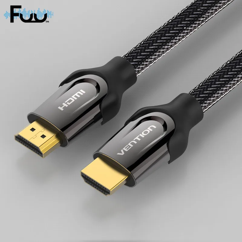 Высокоскоростной HDMI штекер к Адаптер кабель Ethernet HDTV 24K позолоченный 1080p 3D 4k для Sony
