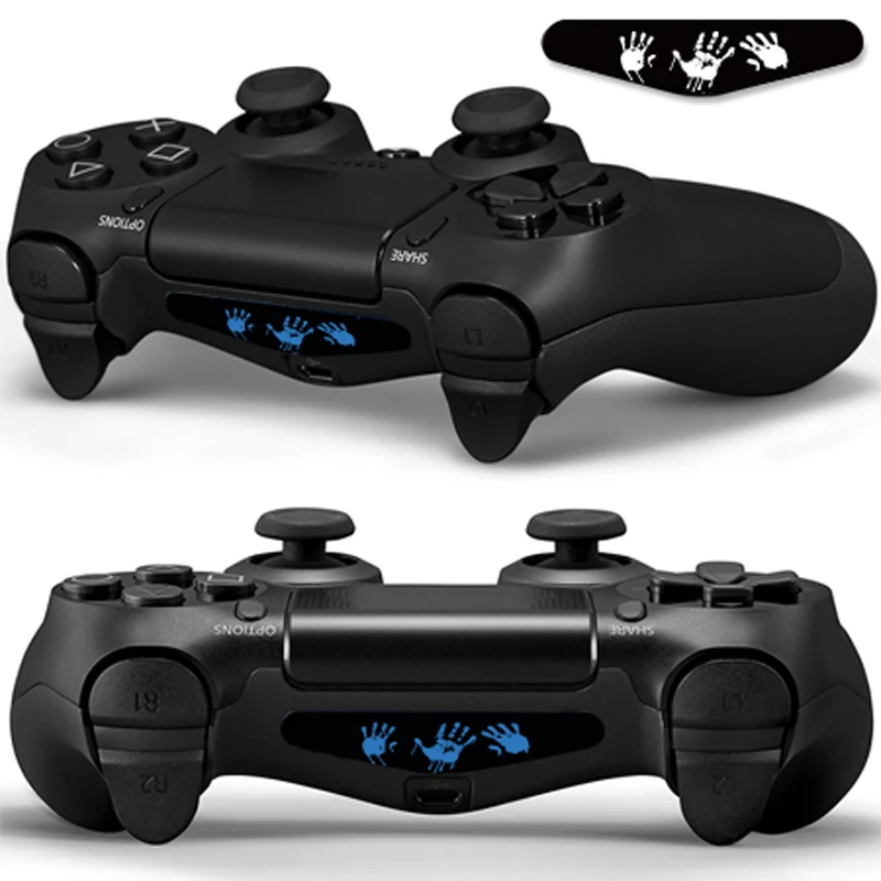 ARRKEO кровяная наклейка для рук PS4 Виниловая Sony PlayStation 4 консоль и 2 контроллера