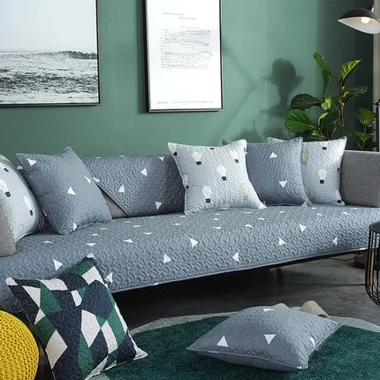 

Cotton sofa cushion, fabric simple four season universal cushion, non-slip warm sofa cushion