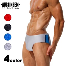 Купальные костюмы AUSTINBEM, мужские плавки, плавки, белые мужские купальные шорты, гей купальник Zwembroek Heren Sungas De Praia Ho, мужские s 21308