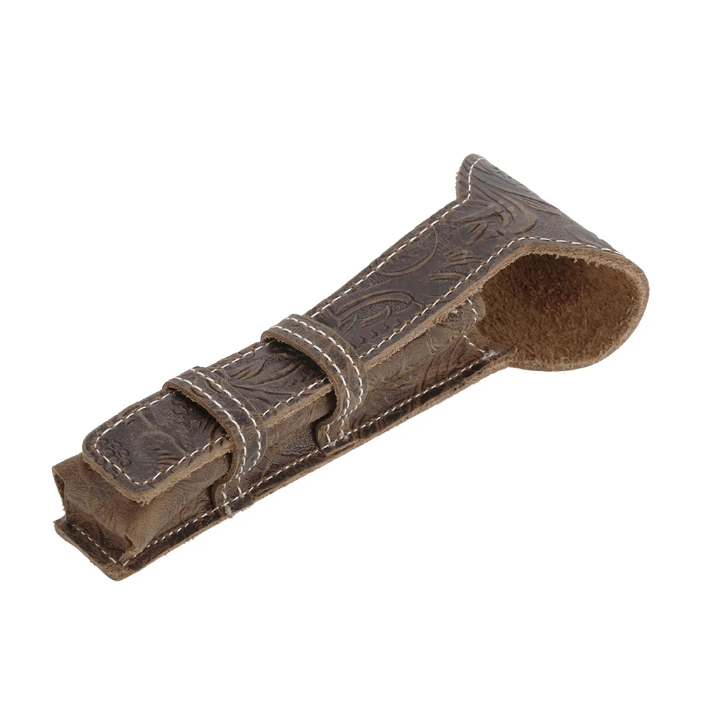 

Safety Cowhide Leather Manual Shaving Razor Holder Bag for Classic Double Edge Shaving Sharpening Razor Case Pouch Shaver Tools