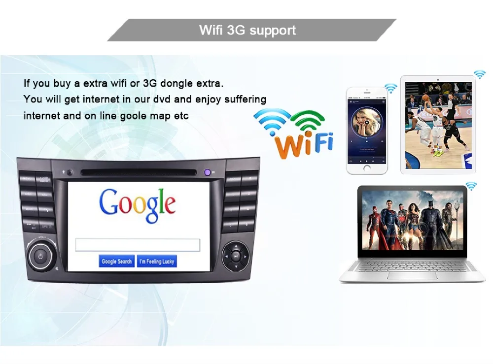 Top 2019 Latest Android 9.0 IPS Touch Screen Car DVD Player For Mercedes Benz E-Class W211 E200 E220 E300 E350 Quad Core Wifi Radio 15