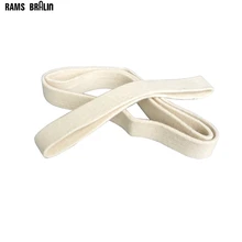 3 pieces 40*740mm Wool Felt Polishing Belt Stainless Steel Pipe Sanding Belts Mirror Polish Wire Polisher