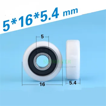 

10pcs 5*16*5.4mm 695 drawer/showcase rolling pulley, plastic wheel, flat roller/guide wheel