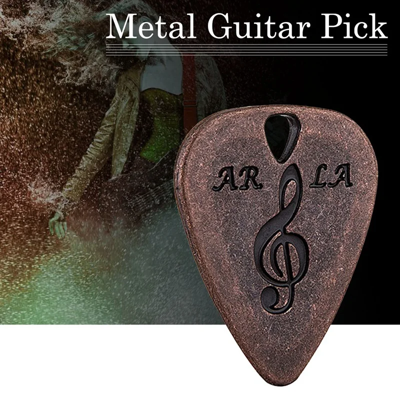 1 шт. металлическая гитара pick 0,38 мм тонкий прочный серебряный цвет профессиональный бас укулеле гитара pick s