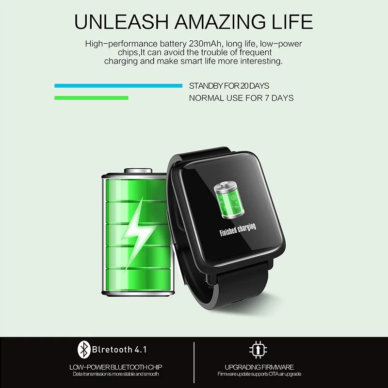 Чигу M28 Smart Watch IP68 Водонепроницаемый Для мужчин спортивные часы сердечного ритма