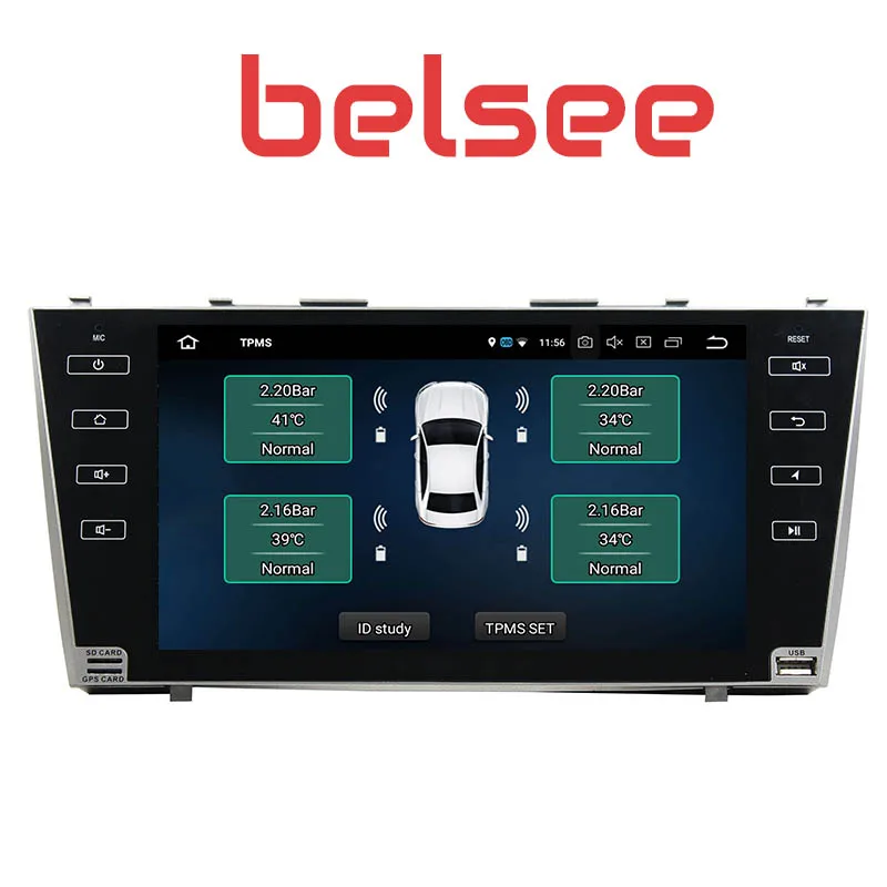 Belsee 9 "IPS экран Android 10 CarPlay головное устройство стерео радио мультимедиа GPS
