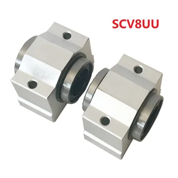 

2PCS SCV8 ( SCV8UU SC8VUU) Linear Ball Bearing 8mm block for CNC