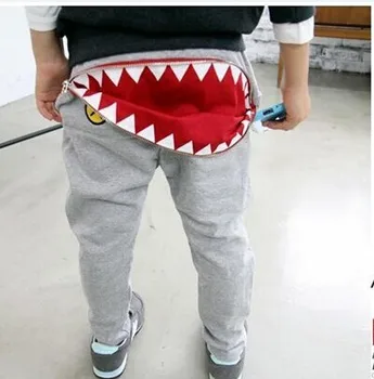 

Baby Kids Boys Girls Zipper Design Casual Harem Pants Toddler Loose Trousers Hot Selling