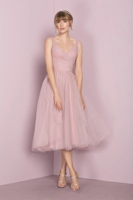 2108-blush-pink-sexy-v-neck-short-bridesmaid