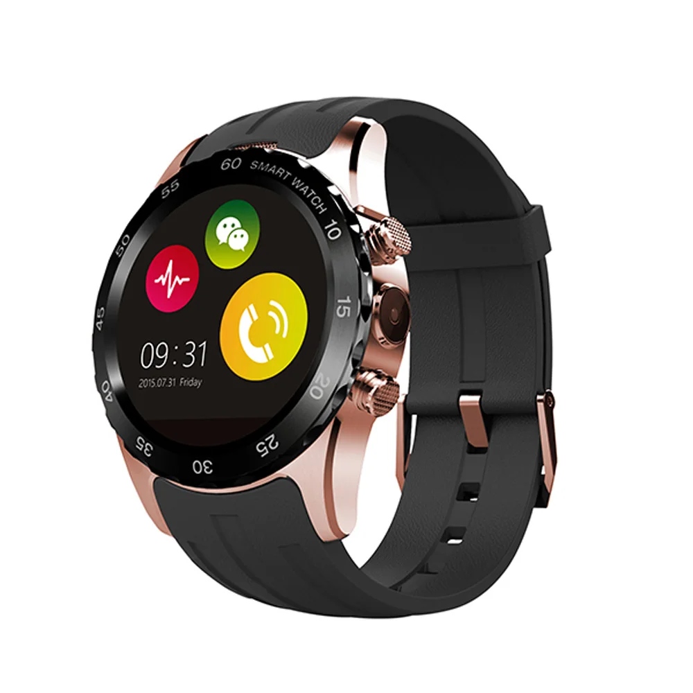 Mobile Watch Phone KW08 font b Smartwatches b font for Android Phones with Sim Smart Bluetooth