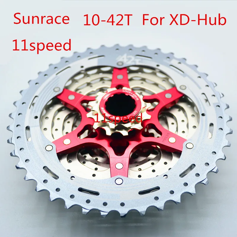 Sunrace MTB 11speed CSMX9 Cassette Mountain Bicycle freewheel For XD
