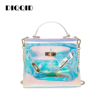 

Luxury Handbags Women Bags Designer Transparent PC Chains Woman Bag Crossbody Bags for Women Handbags carteras mujer de hombro