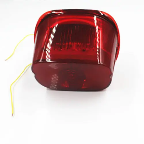 

Motorcycle LED Integrated Tail Stop Brake Light Turn Signal Red Lens For Harley Road Kings Tour Glide FLST FXR XL