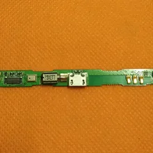 Б/у оригинальная зарядная плата с разъемом USB с микрофоном для POMP C6 MTK6589T четырехъядерный 5," FHD 1920x1080