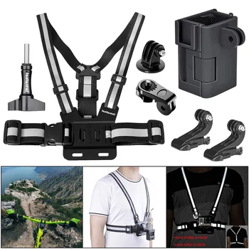 7in1 Hi-Reflective Safe Chest Strap Mount Holder Expansion Frame Mounts Kit Adjustable Strap for DJI OSMO Pocket Action Camera
7in1 Hi-Reflective Safe Chest Strap Mount Holder Expansion Frame Mounts Kit Adjustable Strap for DJI OSMO Pocket Action Camera