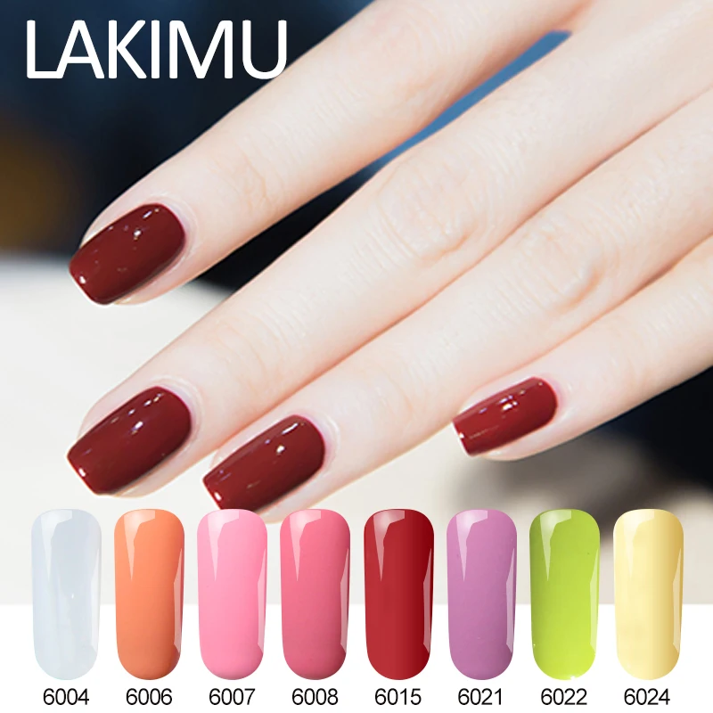 Lakimu Professional один шаг 3 в 1 гель лак для ногтей УФ гель-лак Маникюр Soak Off Перманентный