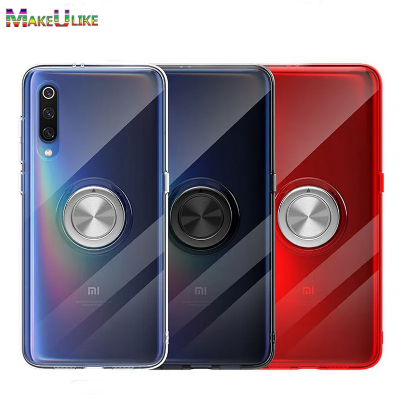 

Transparent Case For Xiaomi Mi 9 SE Luxury Funda Soft Ring Clear Back Cover For Xiaomi Mi 9 9SE Mi9 Phone Bag Case Coque