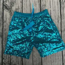 Лидер продаж; летняя детская одежда высокого качества; мягкие хлопковые шорты с блестками для маленьких девочек; ; блестящий шорты