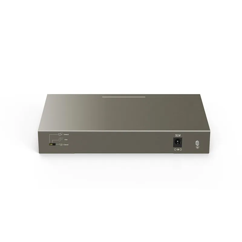 Tenda TEF1110P 8 102W сетевой коммутатор портовый 10/100 Мбит/с POE + 2 гигабитный настольный 250