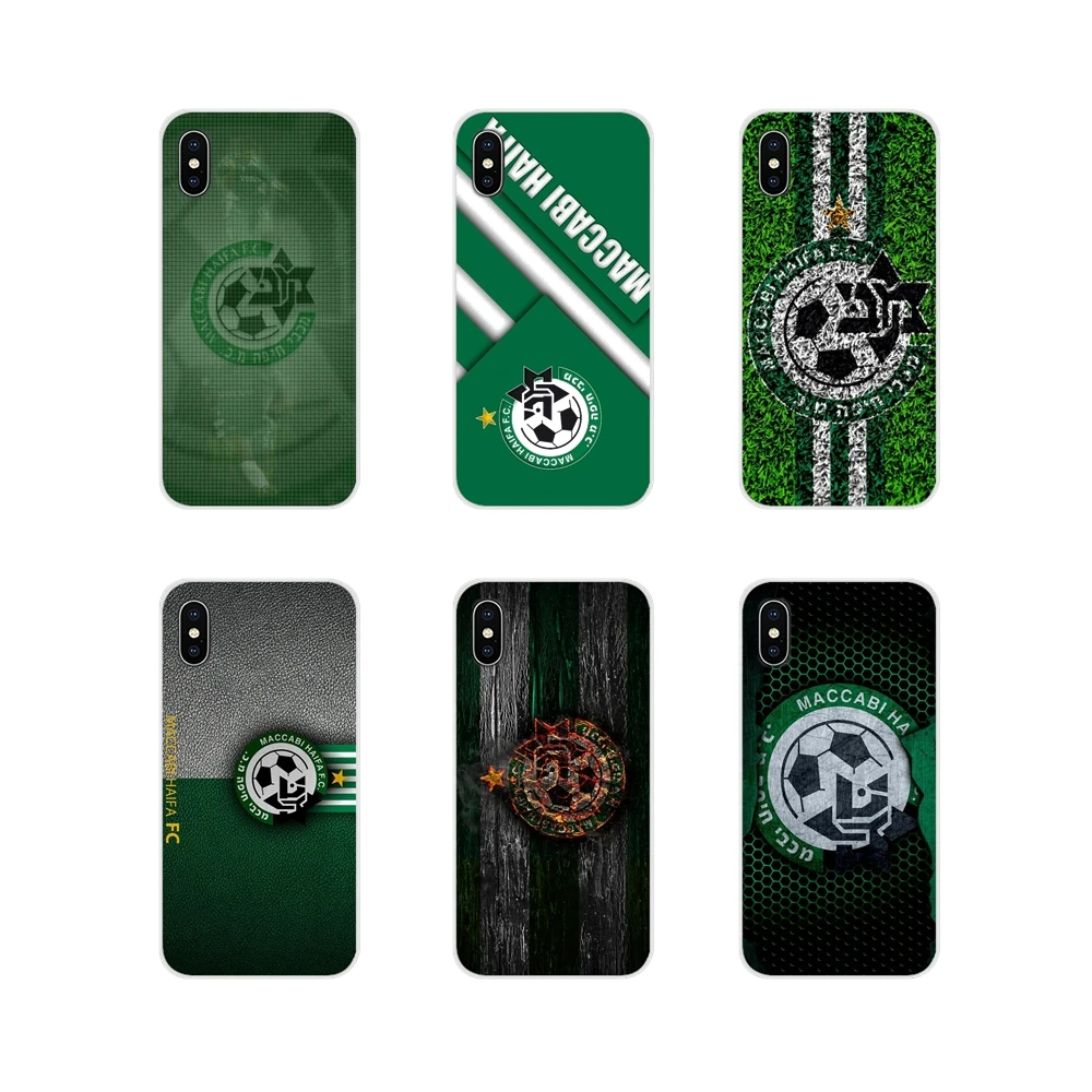 Для Apple iPhone X XR XS MAX 4 4S 5 5S 5C SE 6 6S 7 8 Plus ipod touch TPU прозрачный чехол для maccabi haifa football |