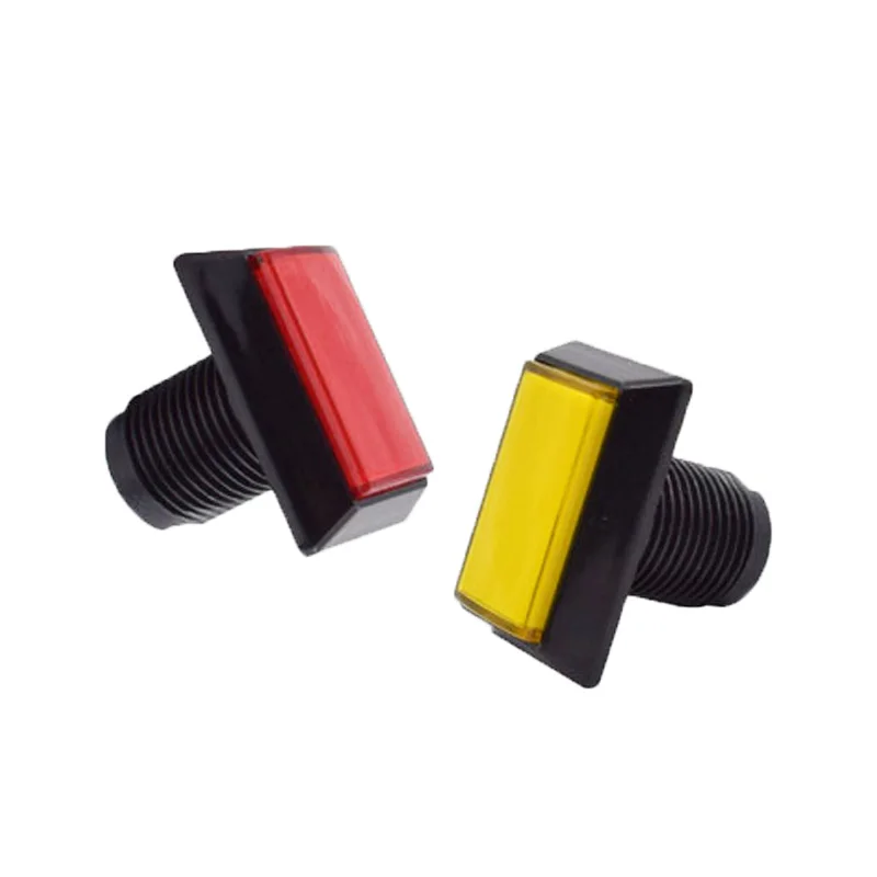 

100 pcs/lot Arcade Button 5 Colors LED Light Lamp Arcade Video Game Player Push Button Switch