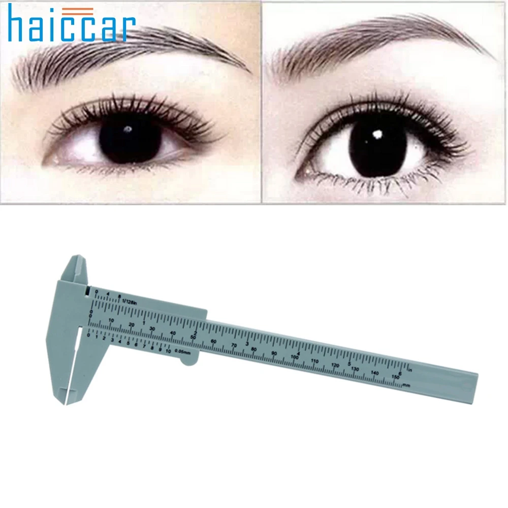 

GRACEFUL 1PC Tattoo Stencils Microblading Reusable Makeup Measure Eyebrow Guide Ruler Permanent Tools maquiagem Tool dropship