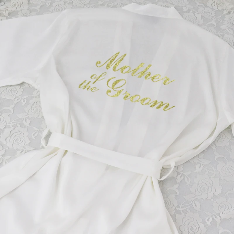 白色 Mother of Groom