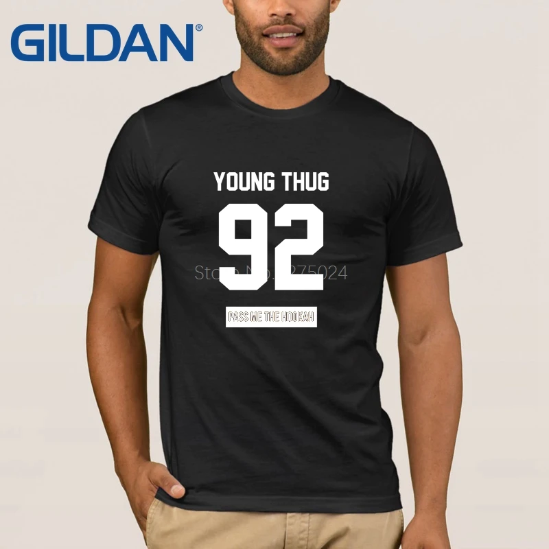 Creature New Fashion Young Thug Mens T Shirt Men T-Shirt Letters Anti-Wrinkle Tee Man Plus Size High Quality | Мужская одежда