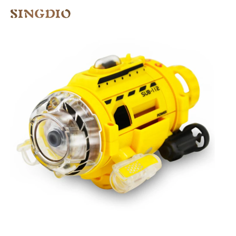 New Design RC Mini Submarines Model up to 4M Under Water Ship Children Learning Tools Birthday Gifts Remote Control Toys for kid