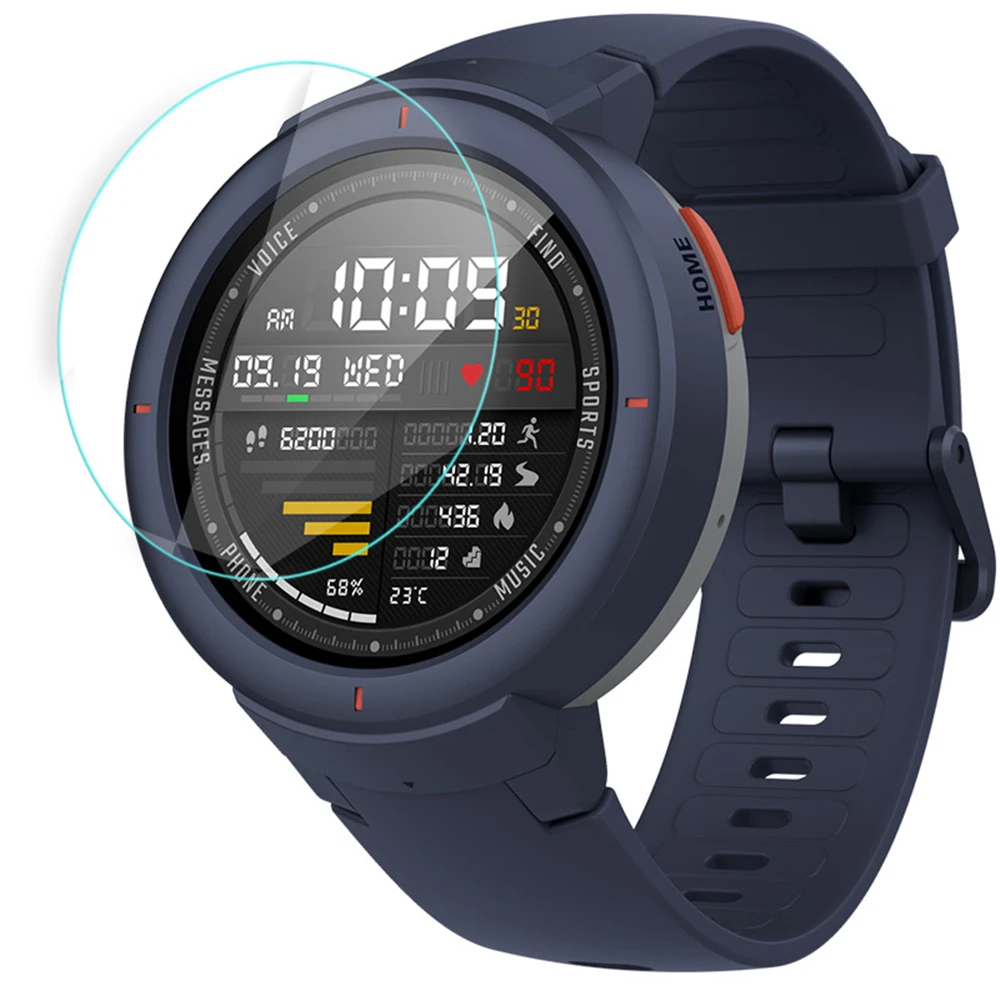 Закаленное стекло для защиты экрана для Xiaomi Huami Amazfit Verge 3 Защитная пленка для защиты от взрывов