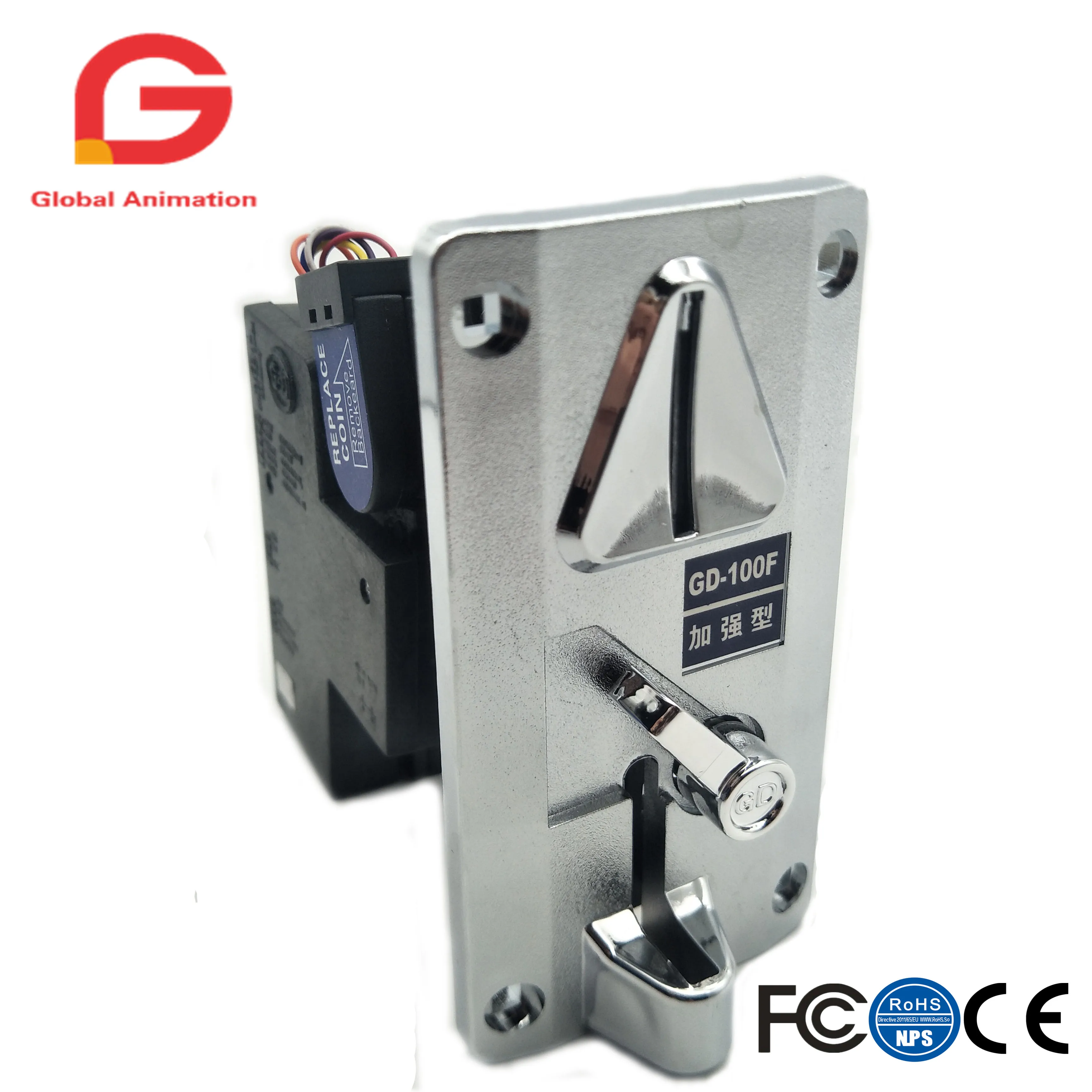  CPU single coin acceptor Slot Acceptor Sorter For Vending Arcade Game Machine CPU Coin Acceptor DG-