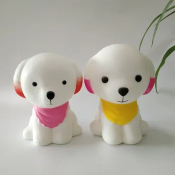 

New vent decompression toy squishy squeezing slow rebound makeup simulation animal cute dog