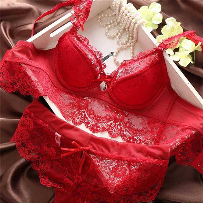 Fashion summer sexy temptation ultra thin breathable lace full ...