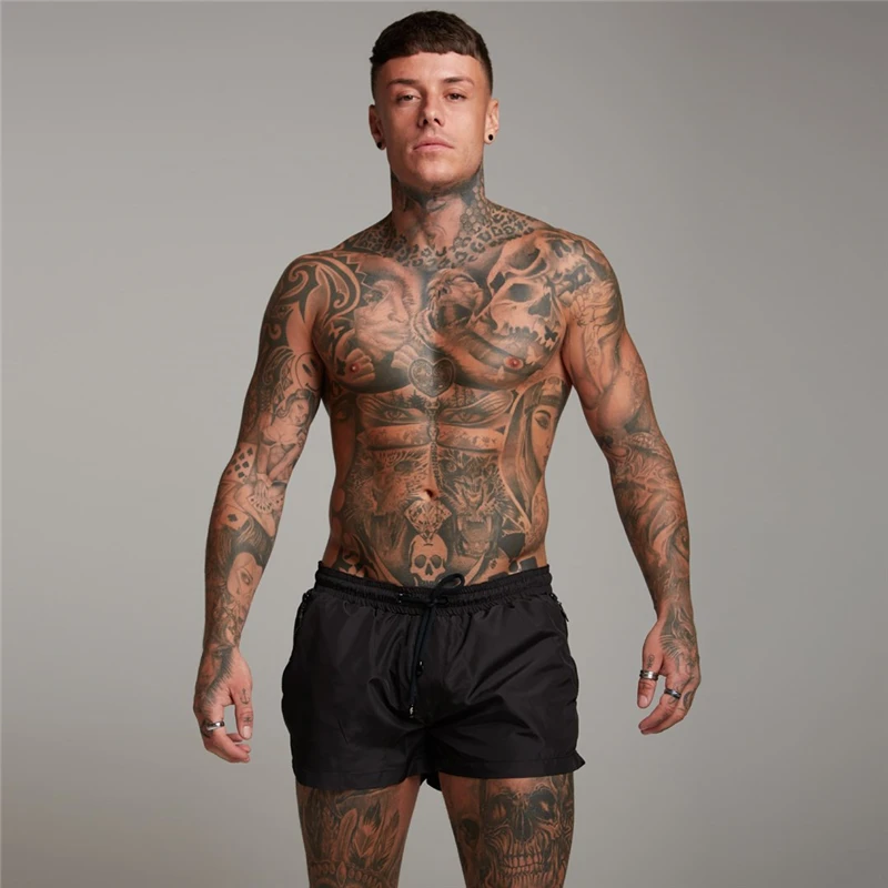 

Brand Clothing Men Beach Shorts Mens Summer Board Shorts For Men Short Briefs Male Fitness Gym Shorts Masculino Clothes